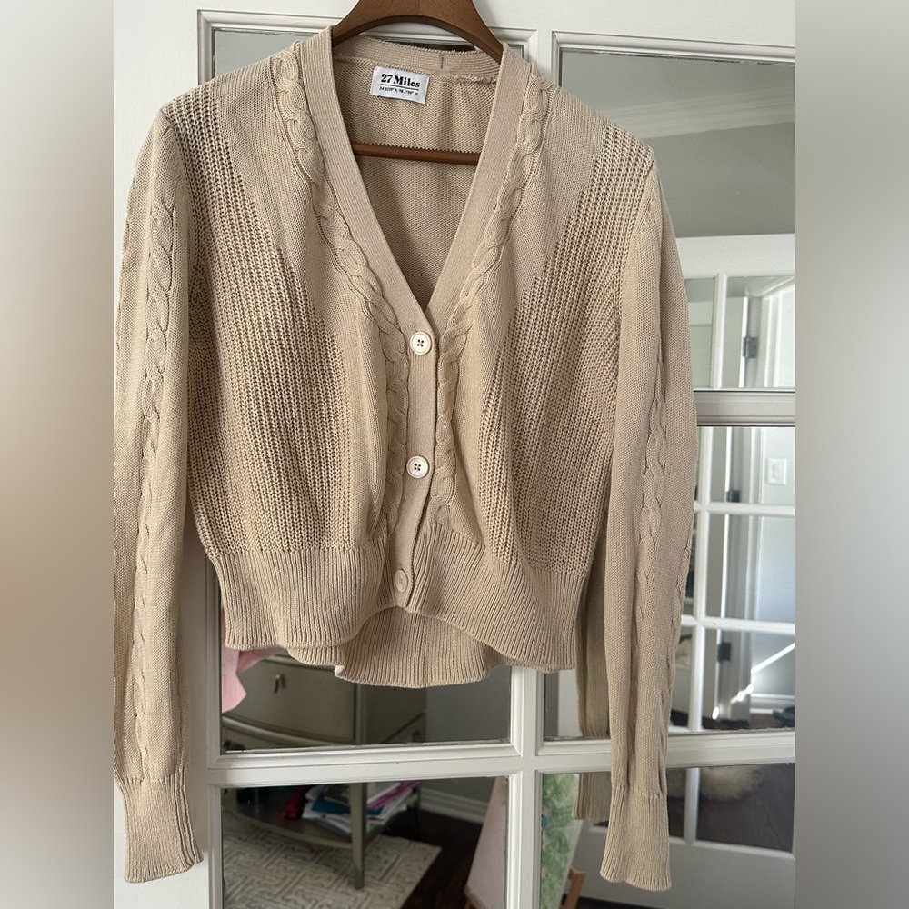 27 Malibu Miles button cardigan sweater